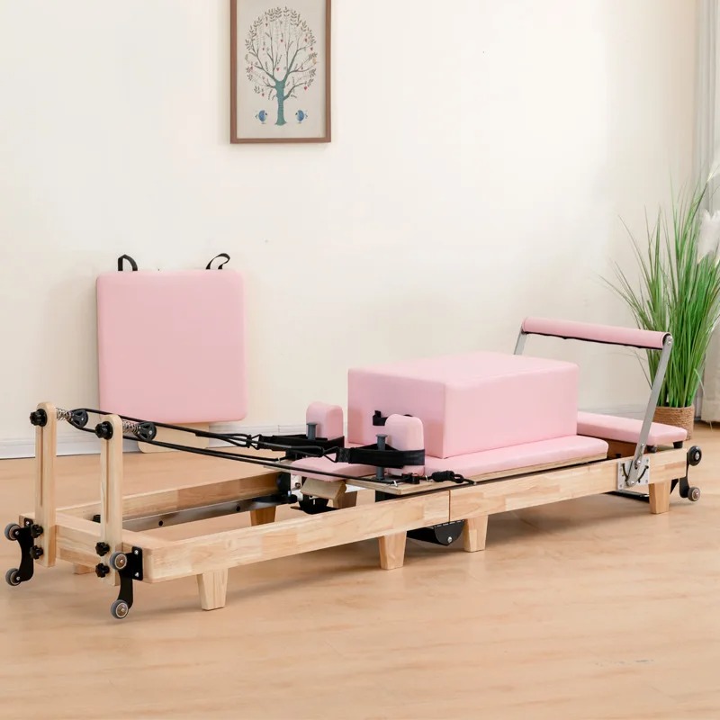 Pilates Yoga Reformer - Pilates Core Bed Movable Home Reformer