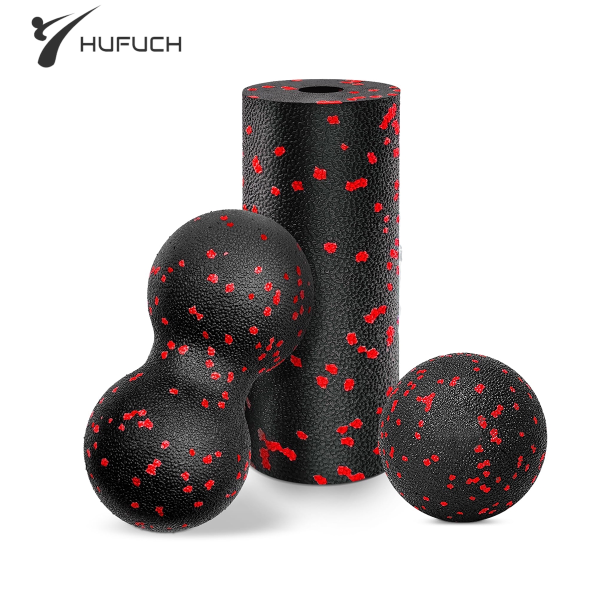 Pilates Yoga Block - Hollow Yoga Roller Massage Peanut Ball