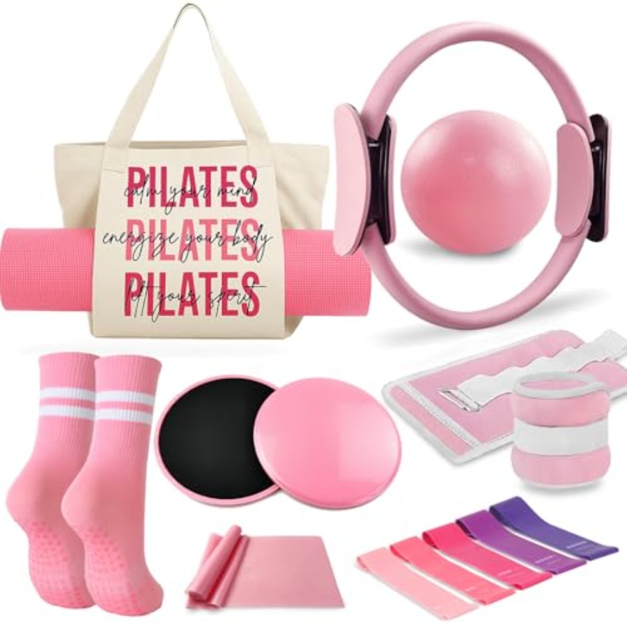 Pilates Yoga Kit - Pilates Essentials Kit for Women with