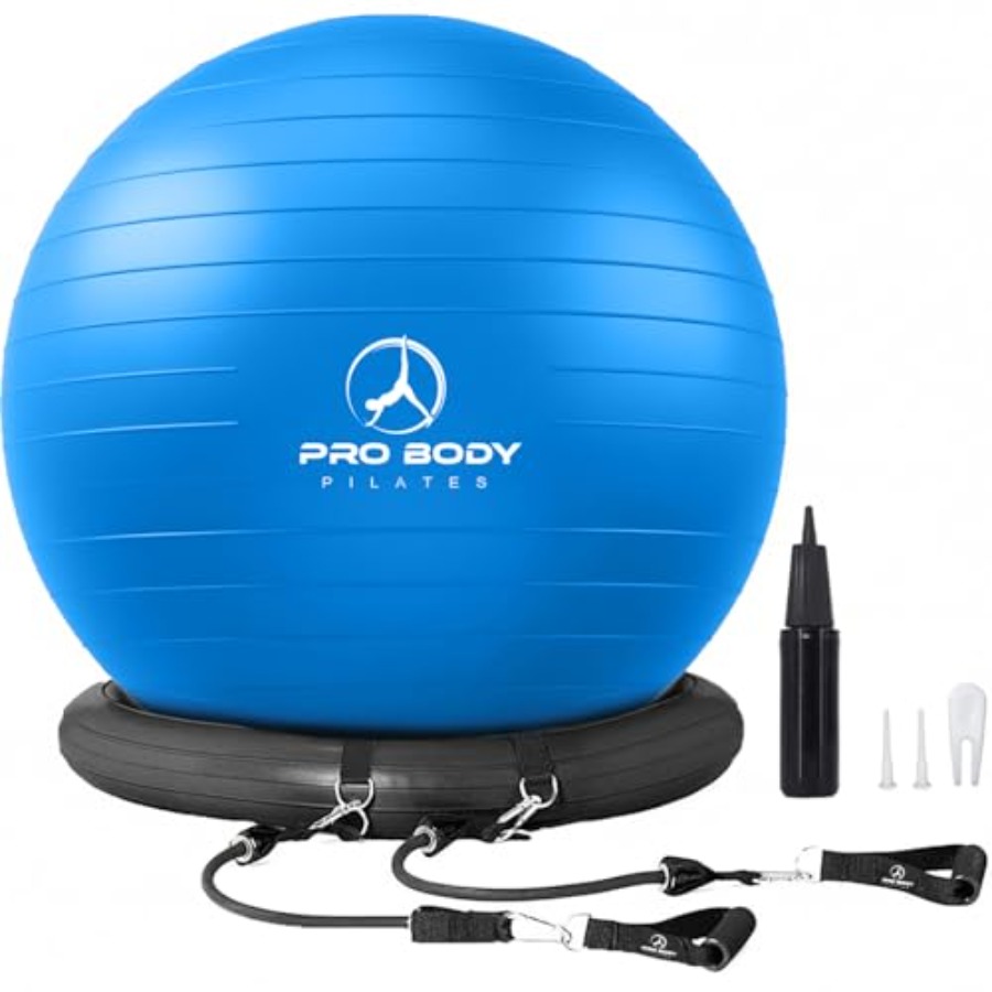 Pilates Yoga Shoes - ProBody Pilates Yoga Ball Chair with
