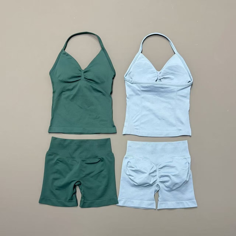 2 Piece Gym Set Women Seamless – Pilates Yoga Set recenzja i cena