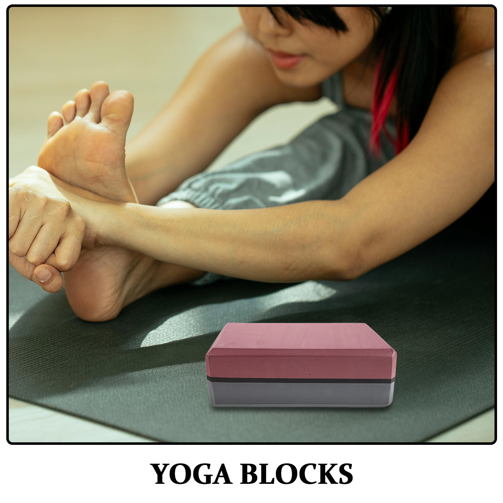 2Pcs Yoga Blocks High Density  – Pilates Yoga Block recenzja i cena