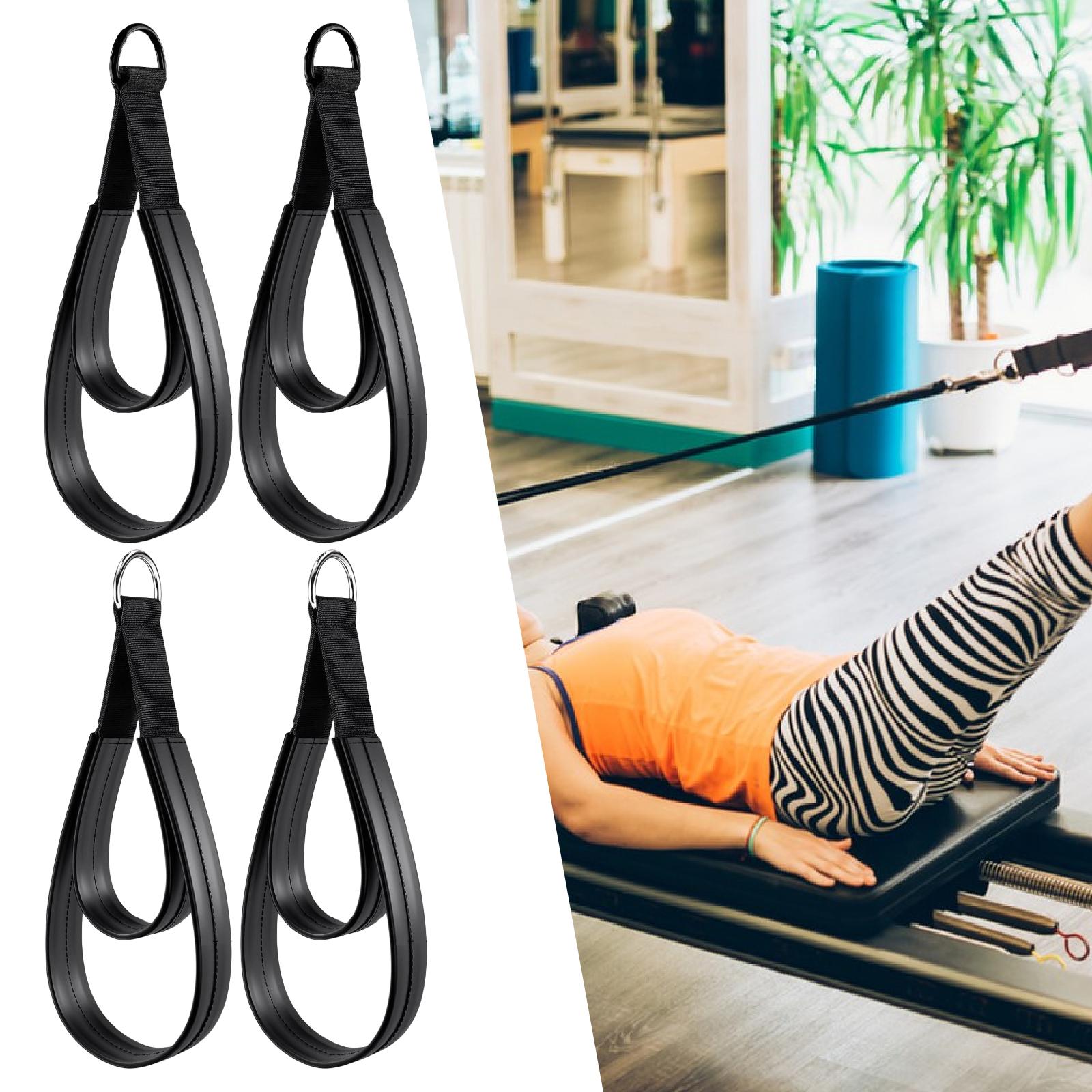 2x D Rings Strap Handle Multif – Pilates Yoga Ring Exercises recenzja i cena