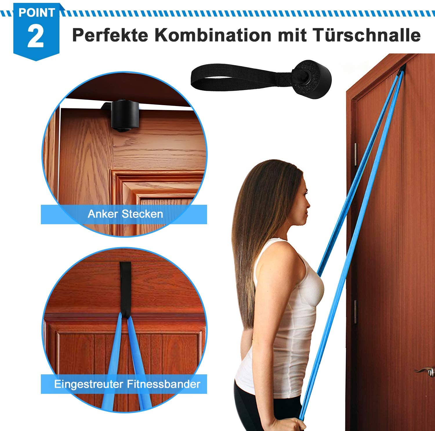 Elastic Fitness Bands 3Pcs Res – Pilates Yoga Bar recenzja i cena