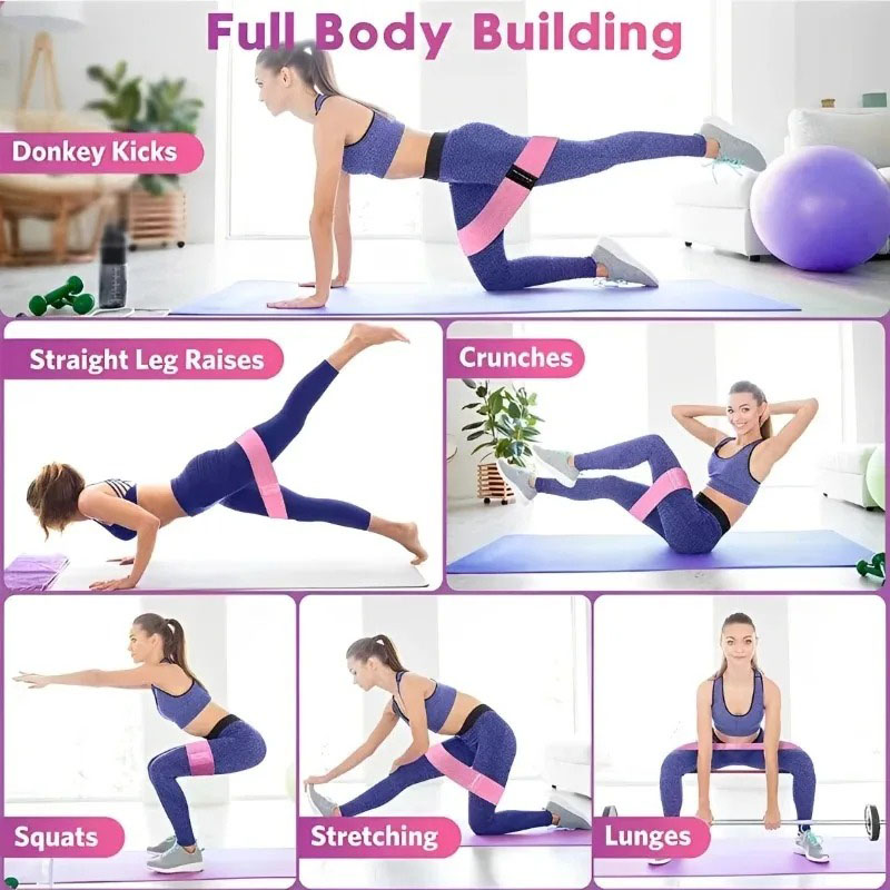 3Pcs Fabric Resistance Hip Boo – Pilates Yoga Reformer recenzja i cena
