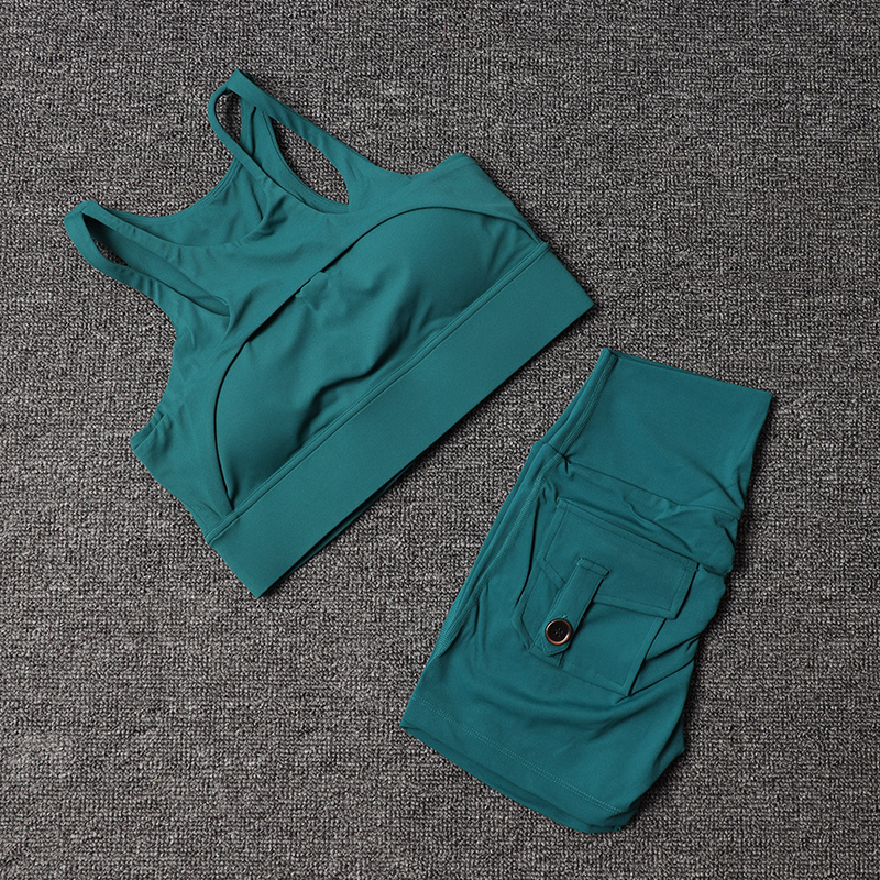 Fitness Shorts Yoga Sets Women – Pilates Yoga Set recenzja i cena