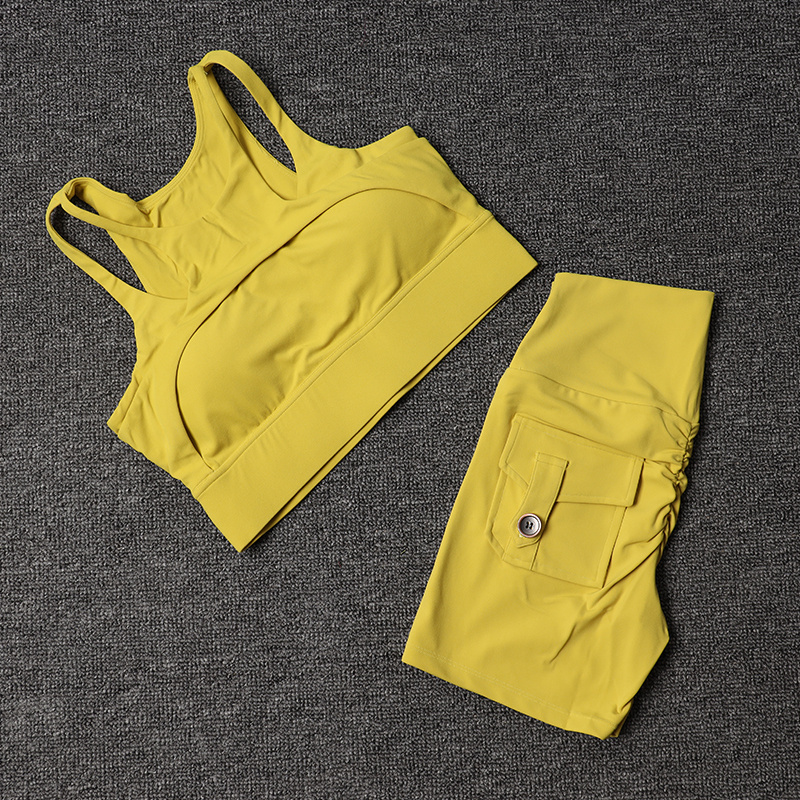 Fitness Shorts Yoga Sets Women – Pilates Yoga Set recenzja i cena