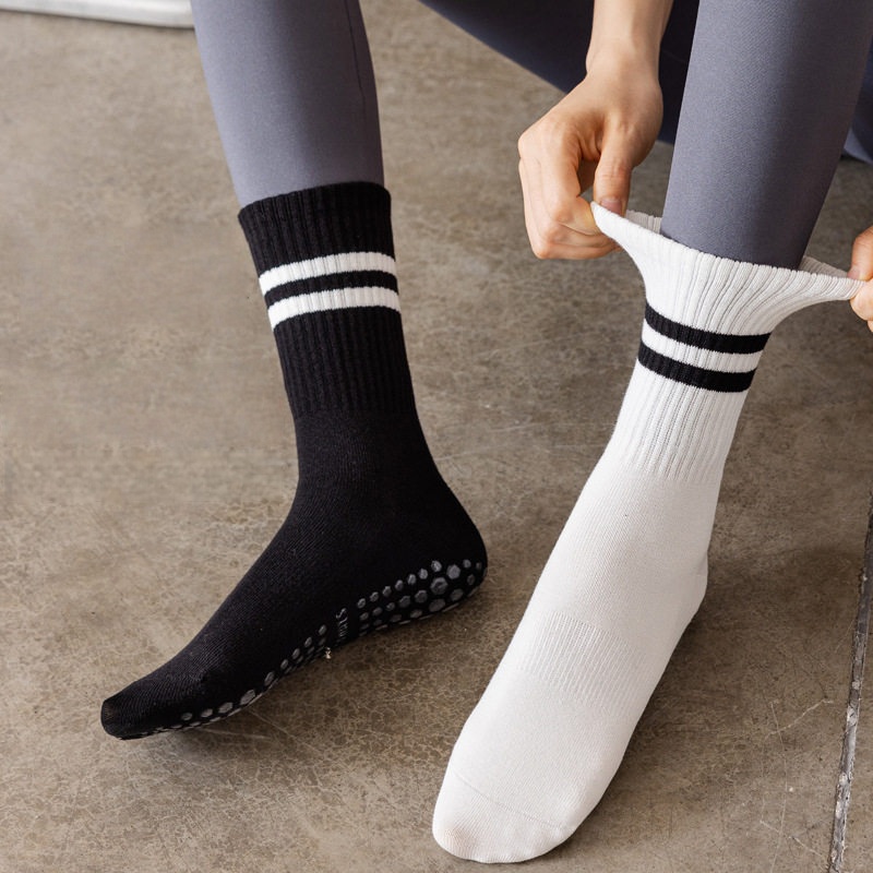 Women Non Slip Yoga Socks, Gri – Pilates Yoga Kit recenzja i cena