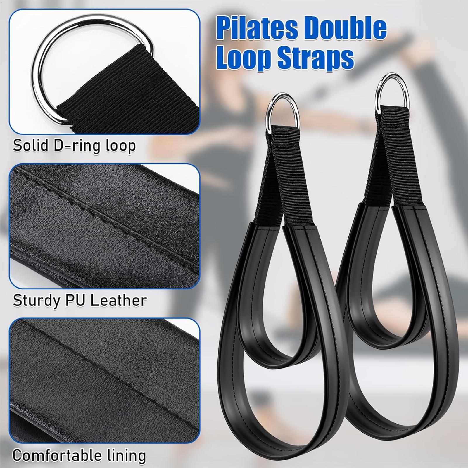 2pcs Pilates Straps Double Loo – Pilates Yoga Ring Exercises recenzja i cena