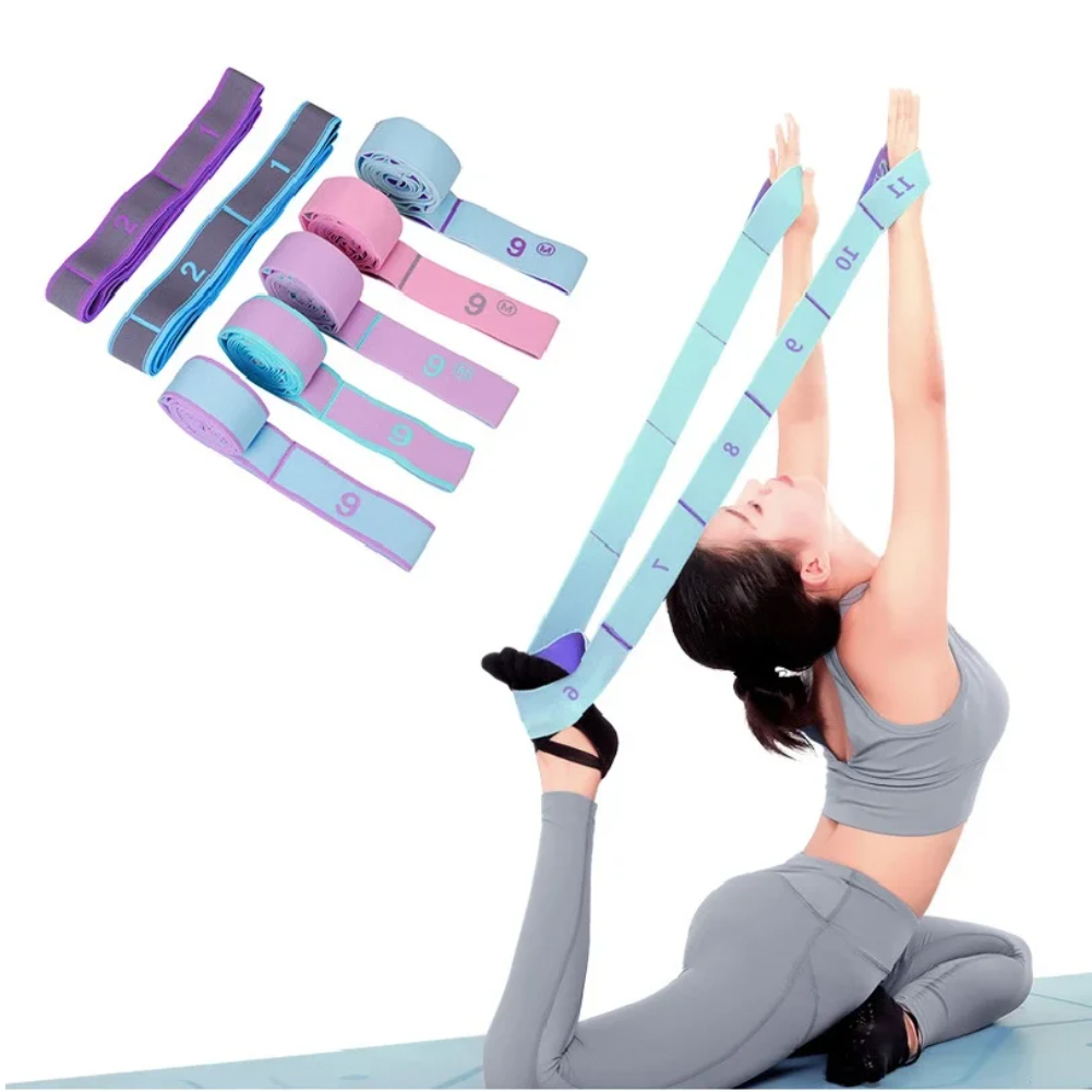 Multi-Section Elastic Yoga Res – Pilates Yoga Bar recenzja i cena