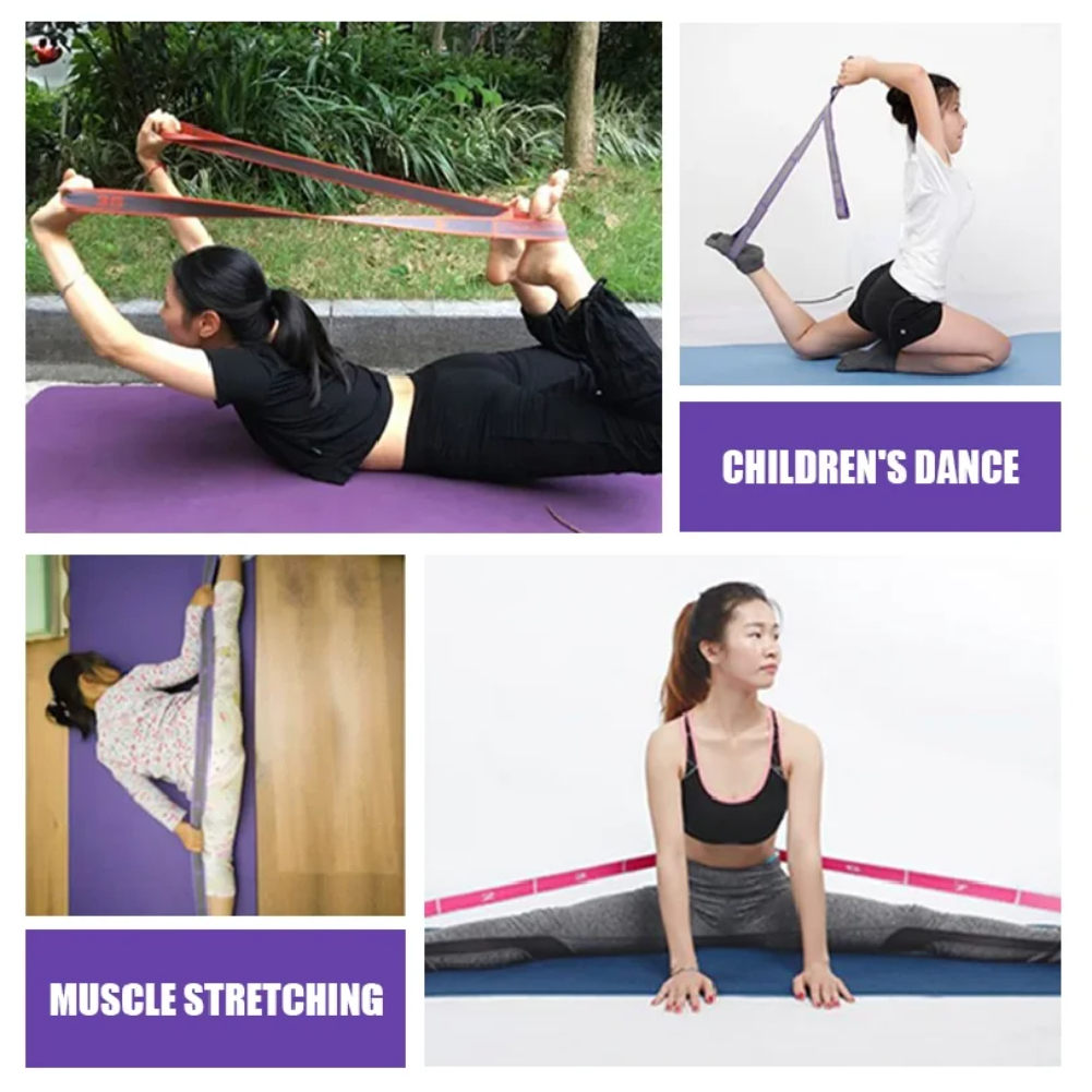 Multi-Section Elastic Yoga Res – Pilates Yoga Bar recenzja i cena