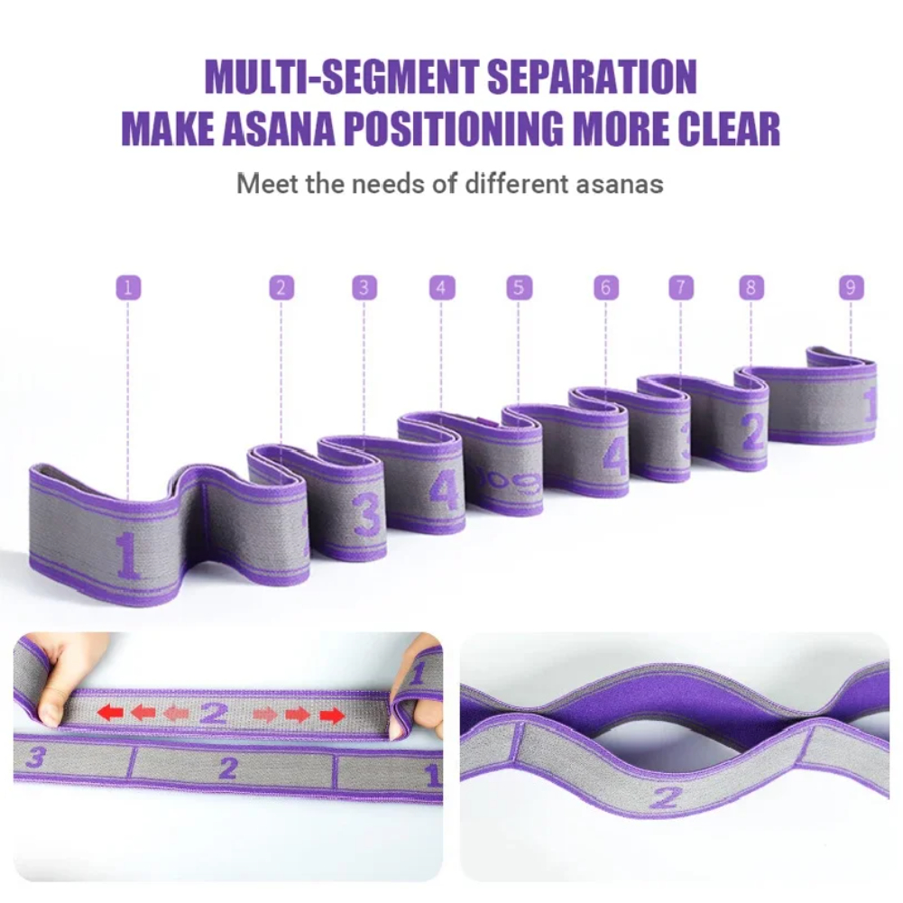 Multi-Section Elastic Yoga Res – Pilates Yoga Bar recenzja i cena