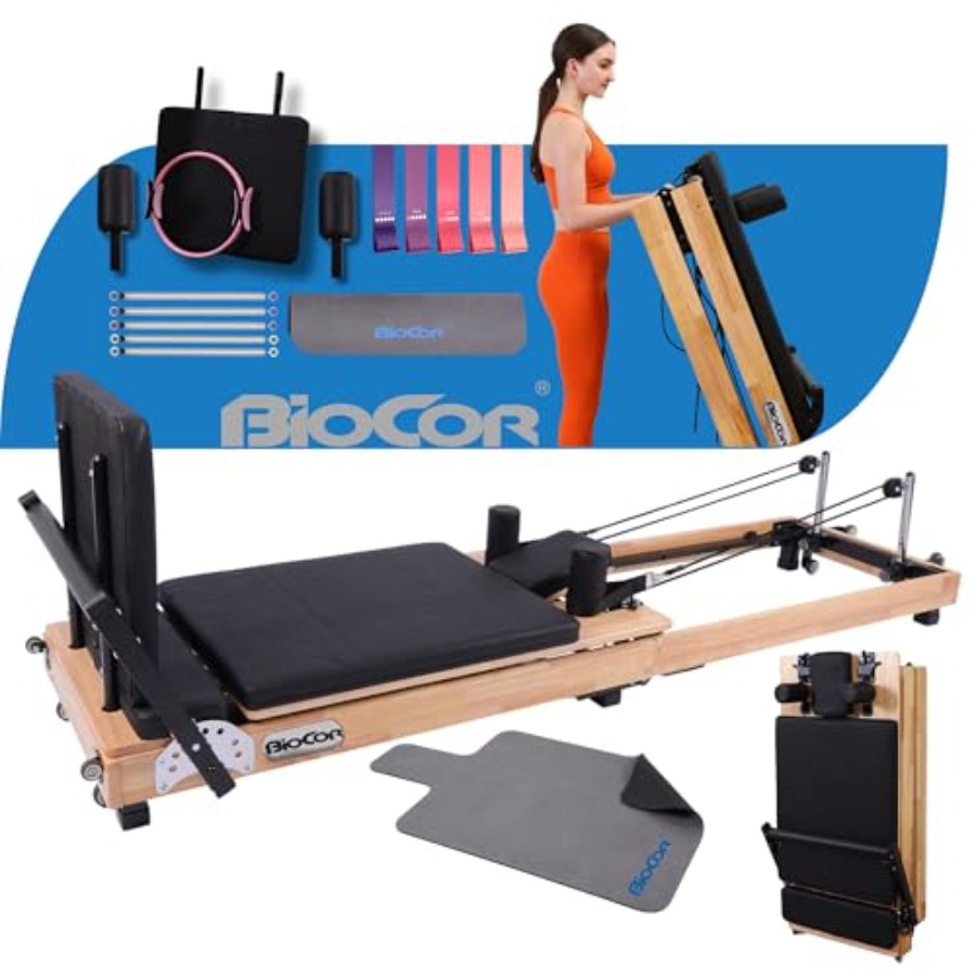 MAX4.0 Pilates Reformer Wood H – Pilates Yoga Reformer recenzja i cena