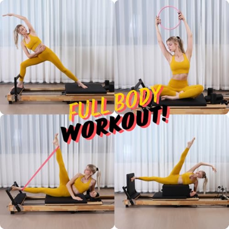 MAX4.0 Pilates Reformer Wood H – Pilates Yoga Reformer recenzja i cena