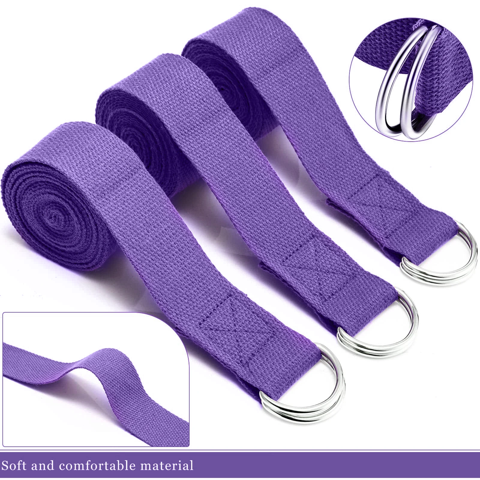 183*3.8cm Yoga Strap Cotton Ex – Pilates Yoga Ring Exercises recenzja i cena