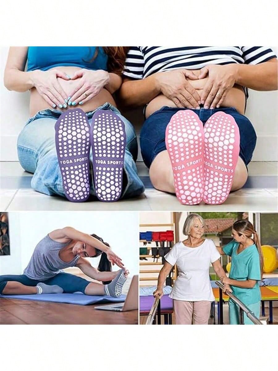 5 Pairs Women Double Stripe No – Pilates & Yoga Wohlfühlen Forchheim recenzja i cena