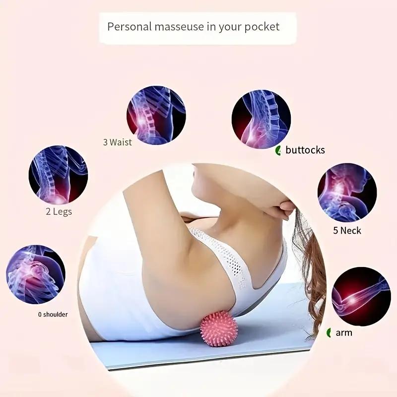 Hedgehog Massage Ball Yoga Fas – Pilates Yoga Bar recenzja i cena