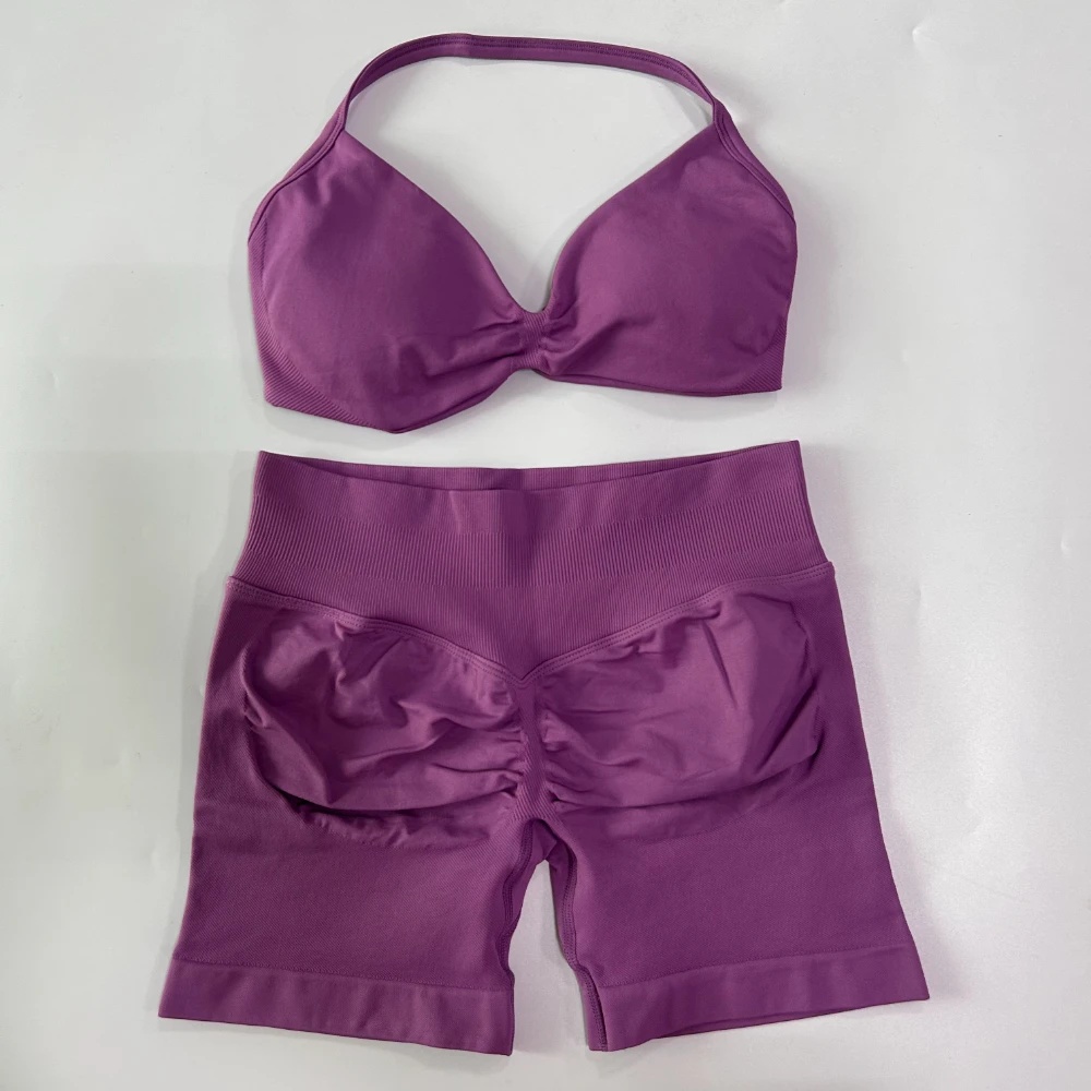 Ruched Seamless Yoga Set for W – Pilates Yoga Set recenzja i cena