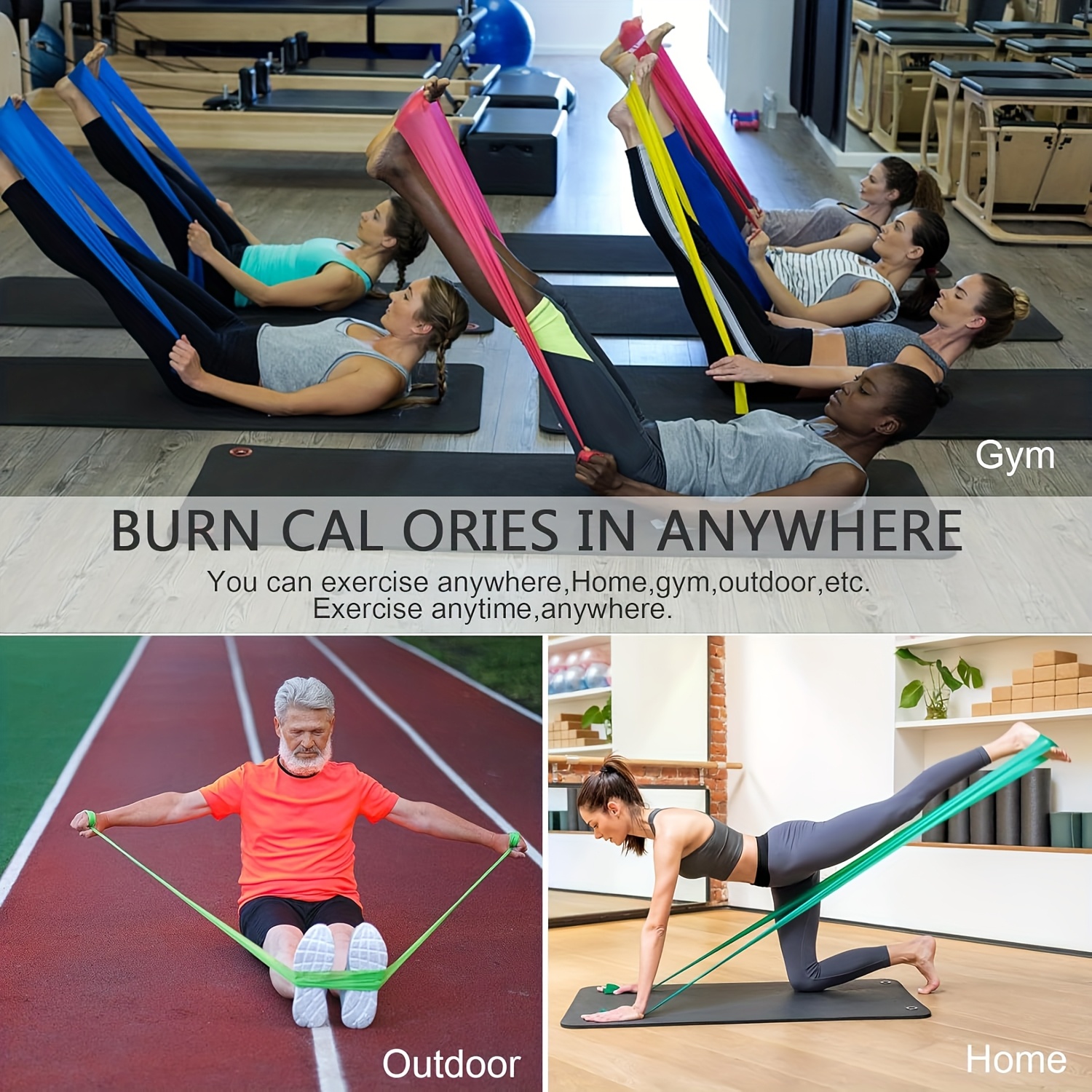 Resistance Bands for Working O – Pilates Yoga Reformer recenzja i cena