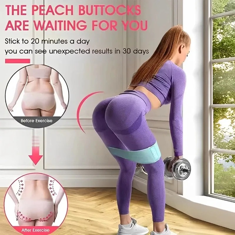 3Pcs Fabric Resistance Hip Boo – Pilates Yoga Reformer recenzja i cena