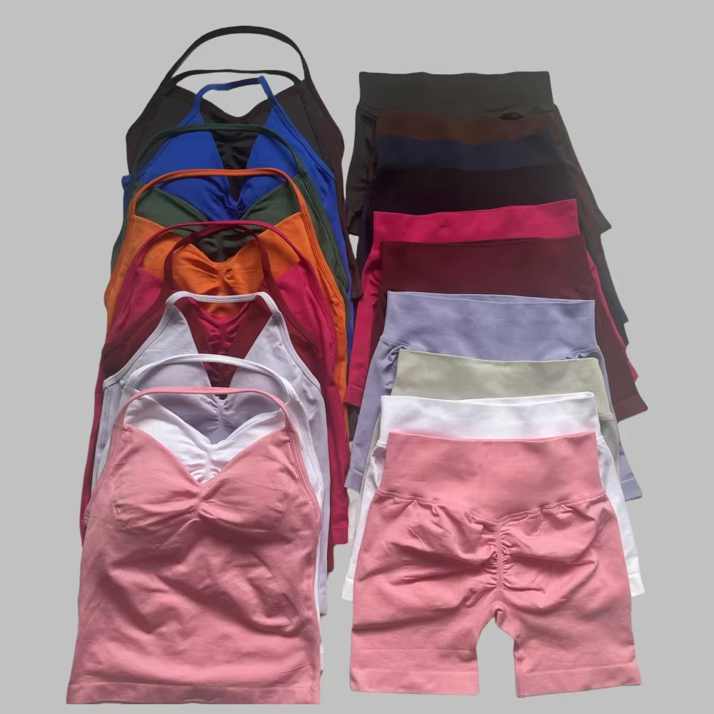 1-2 Pieces Gym Set Women Backl – Pilates Yoga Set recenzja i cena