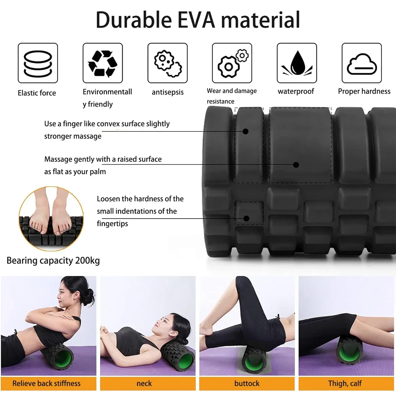 6 in 1 Yoga Training Tools, Fo – Pilates Yoga Roller recenzja i cena