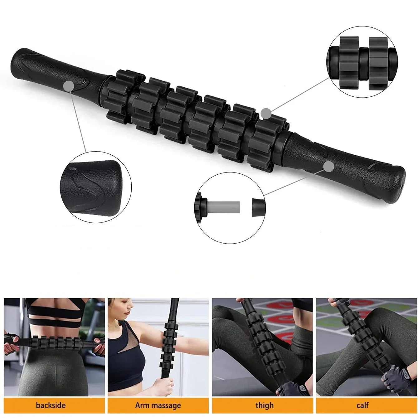 6 in 1 Yoga Training Tools, Fo – Pilates Yoga Roller recenzja i cena