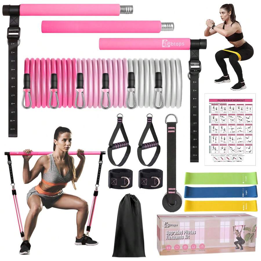 Pilates Bar Kit With 6x Resist – Pilates Yoga Kit recenzja i cena