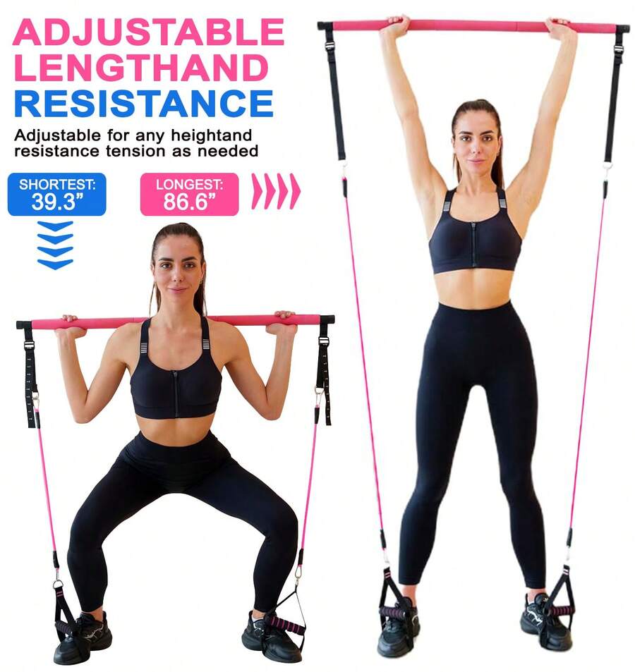 Pilates Bar Kit With 6x Resist – Pilates Yoga Kit recenzja i cena