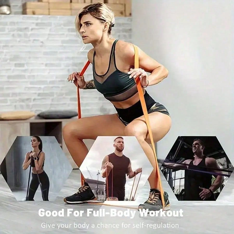 5pcs/Set Resistance Bands Kit, – Pilates Yoga Kit recenzja i cena