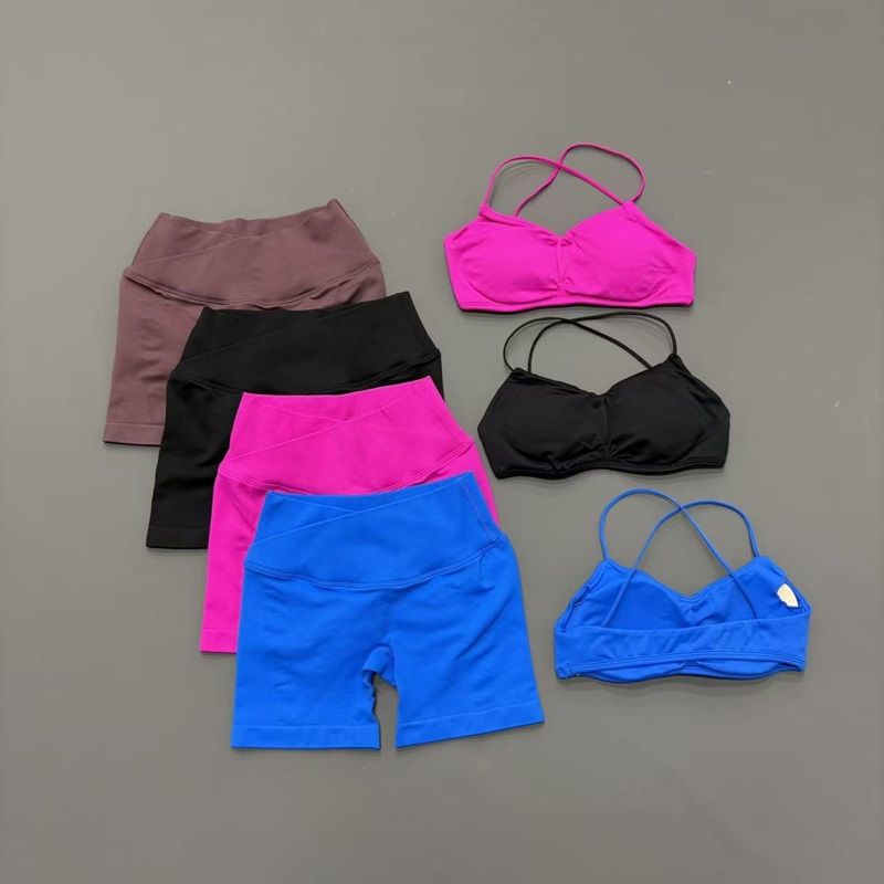 2PCS Woman Gym Vision Sets Cro – Pilates Yoga Kit recenzja i cena