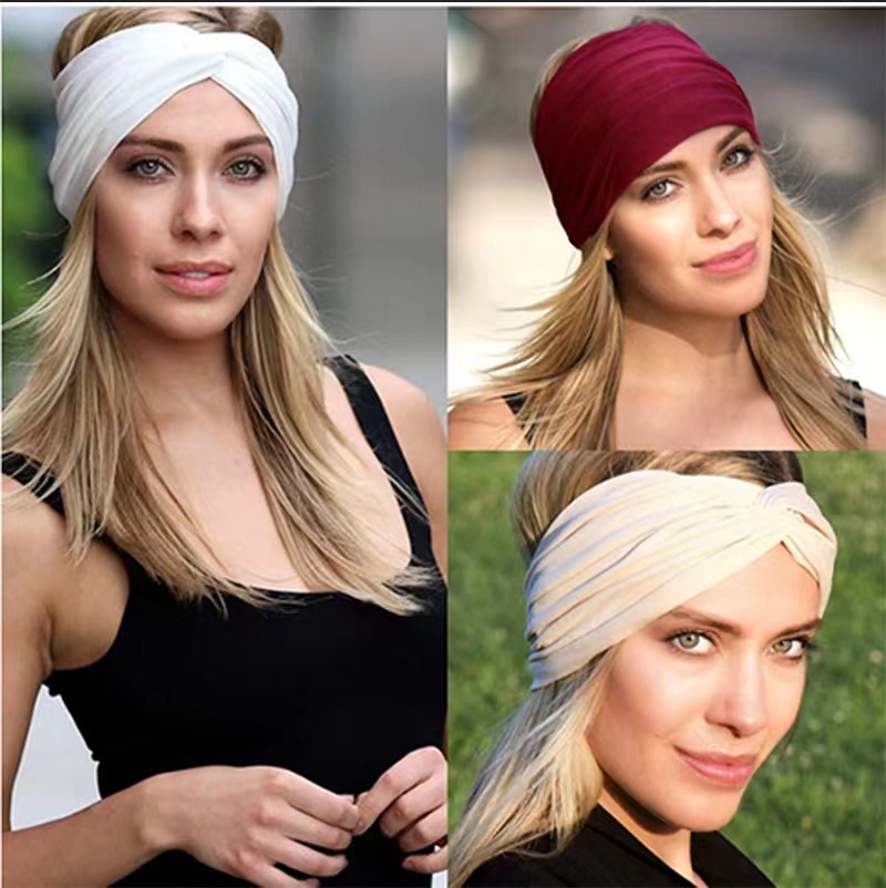 Wide Elastic Headband Hairband – Pilates Yoga Bar recenzja i cena