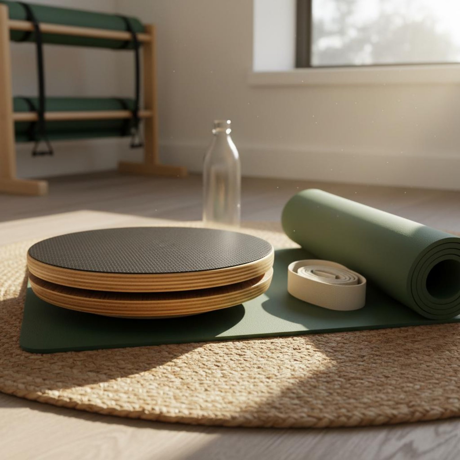 2 Pieces Wooden Pilates Disc S – Pilates & Yoga Wohlfühlen Forchheim recenzja i cena