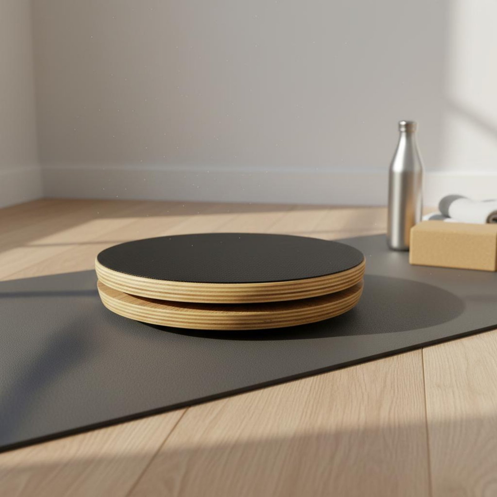 2 Pieces Wooden Pilates Disc S – Pilates & Yoga Wohlfühlen Forchheim recenzja i cena